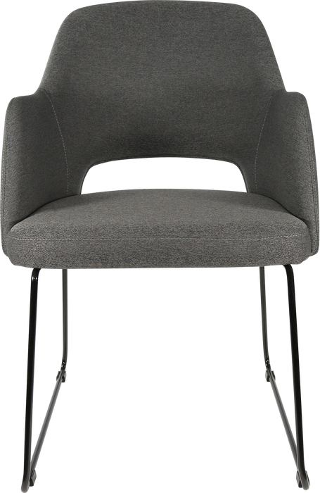 Durafurn Sorbet Chair with Black Sled Base