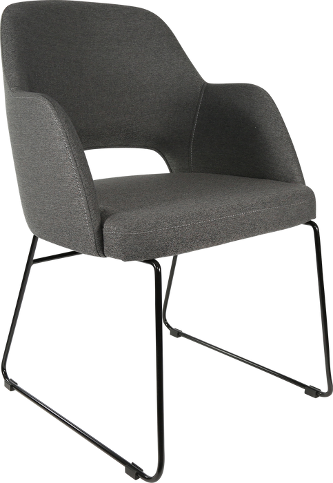 Durafurn Sorbet Chair with Black Sled Base