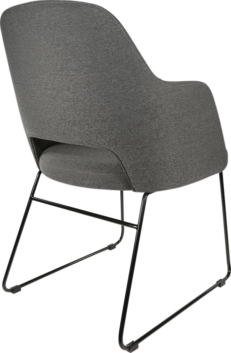 Durafurn Sorbet Chair with Black Sled Base