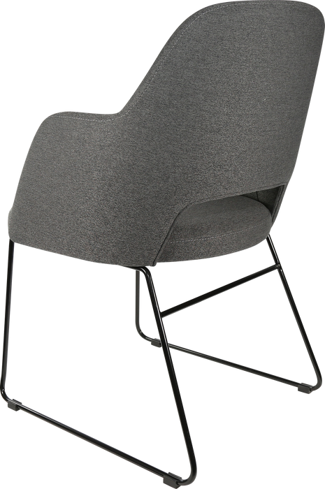 Durafurn Sorbet Chair with Black Sled Base