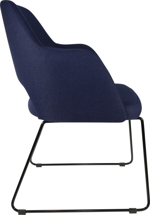 Durafurn Sorbet Chair with Black Sled Base