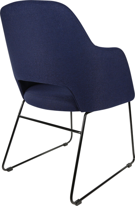 Durafurn Sorbet Chair with Black Sled Base