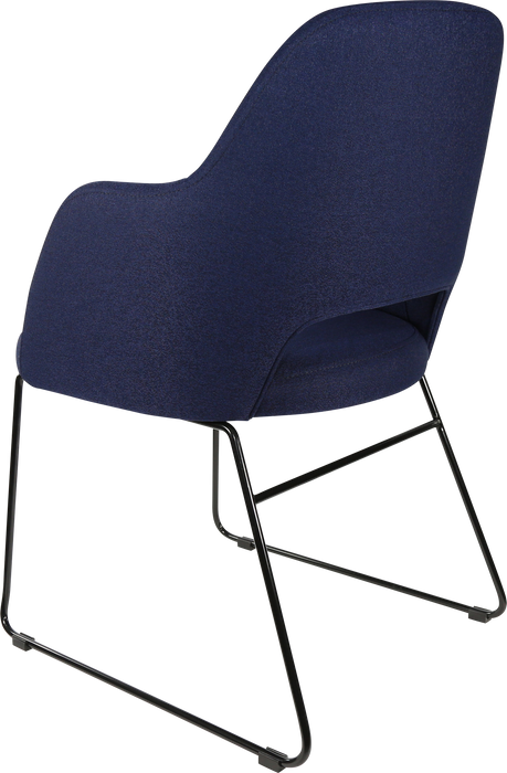 Durafurn Sorbet Chair with Black Sled Base