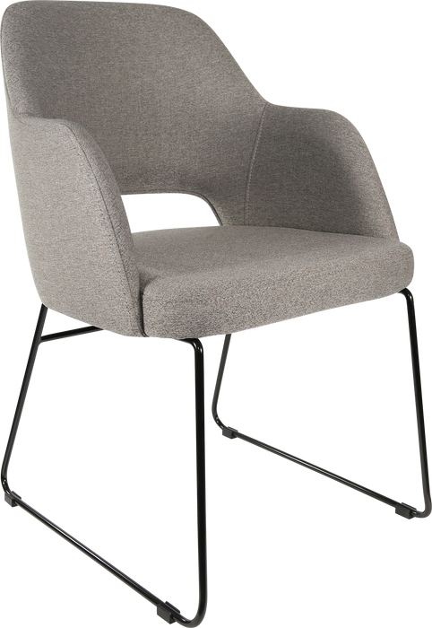 Durafurn Sorbet Chair with Black Sled Base