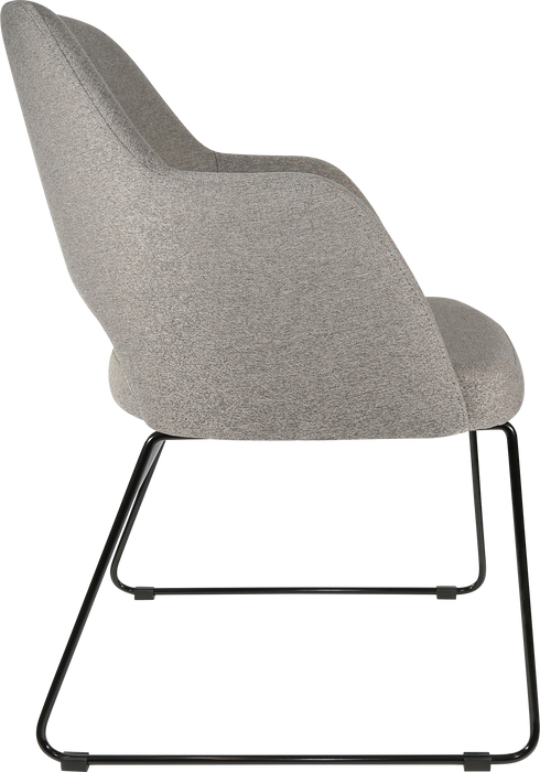 Durafurn Sorbet Chair with Black Sled Base