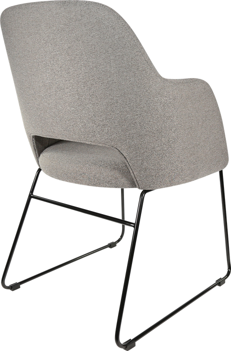 Durafurn Sorbet Chair with Black Sled Base