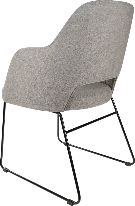 Durafurn Sorbet Chair with Black Sled Base