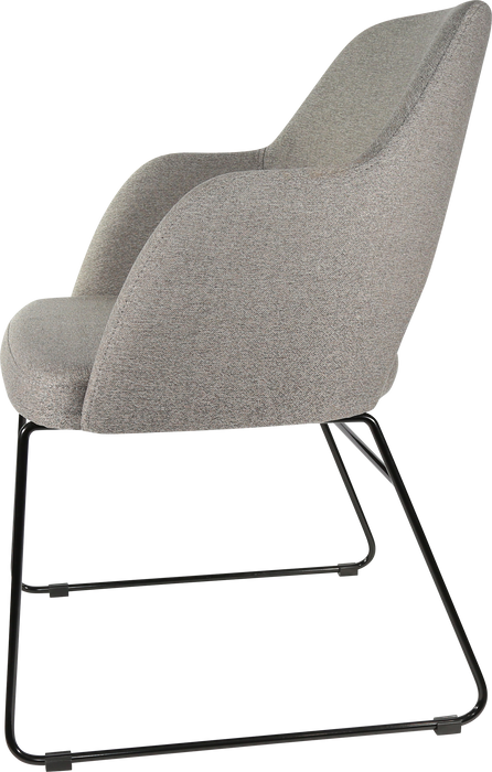 Durafurn Sorbet Chair with Black Sled Base