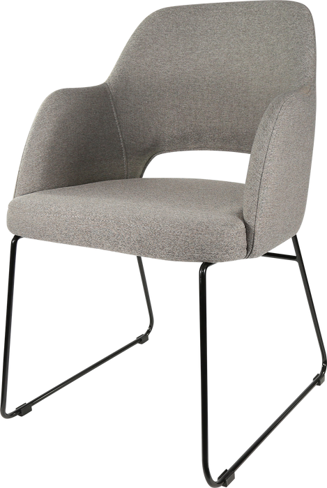 Durafurn Sorbet Chair with Black Sled Base