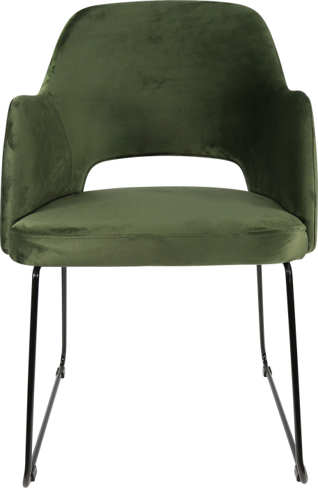 Durafurn Sorbet Chair with Black Sled Base