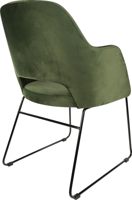 Durafurn Sorbet Chair with Black Sled Base