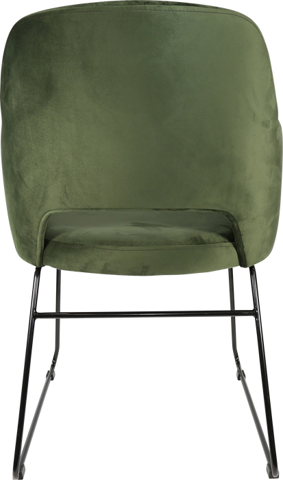 Durafurn Sorbet Chair with Black Sled Base