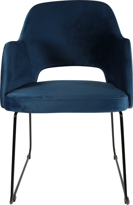 Durafurn Sorbet Chair with Black Sled Base