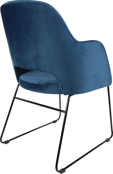 Durafurn Sorbet Chair with Black Sled Base