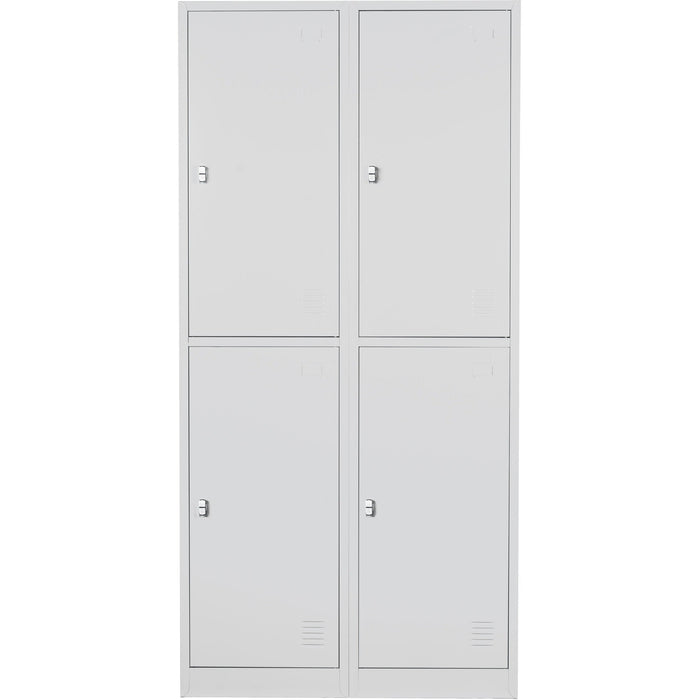 4 Door Metal Storage Locker With Extra Space