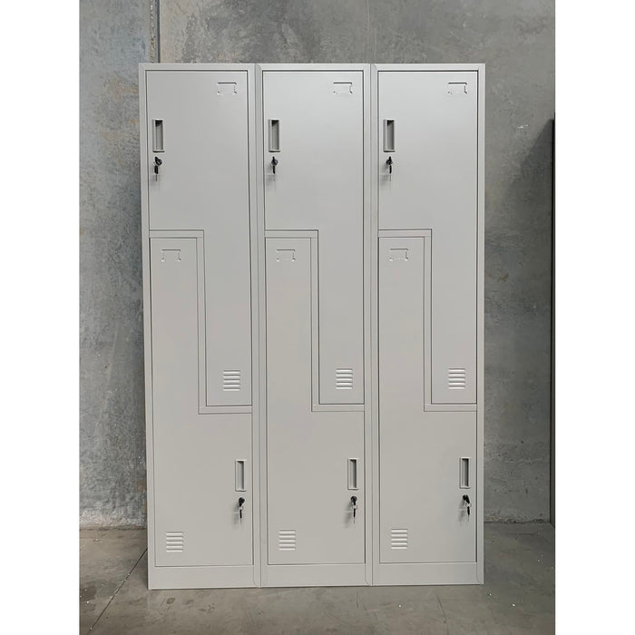 4 Door Bank Of 2 Step Locker