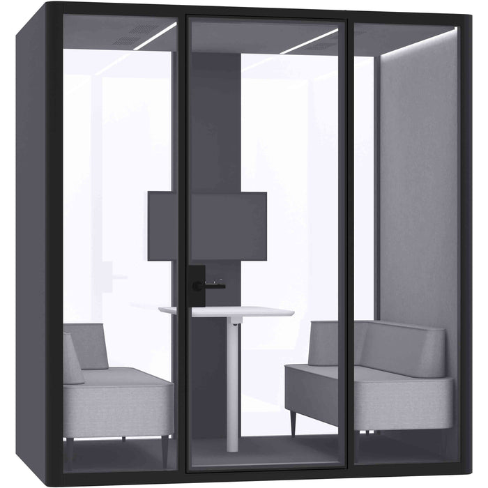 FocusHub - 2-4 Person Acoustic Phonebooth - Custom Colour (10 weeks lead time)