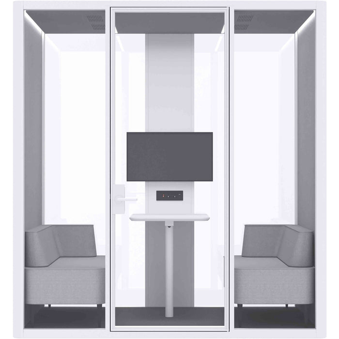 FocusHub - 2-4 Person Acoustic Phonebooth - Custom Colour (10 weeks lead time)