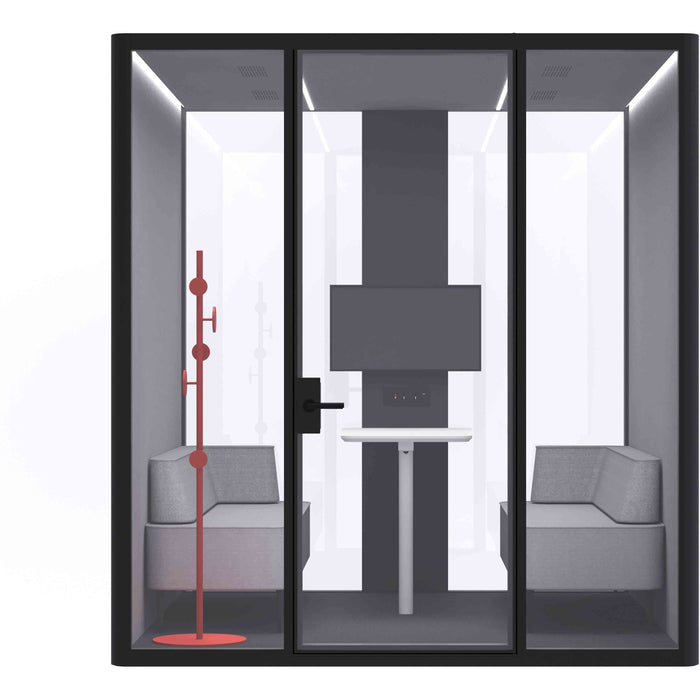 FocusHub - 2-4 Person Acoustic Phonebooth - Custom Colour (10 weeks lead time)