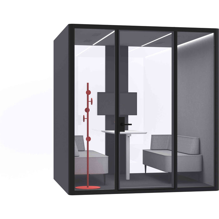 FocusHub - 2-4 Person Acoustic Phonebooth - Custom Colour (10 weeks lead time)