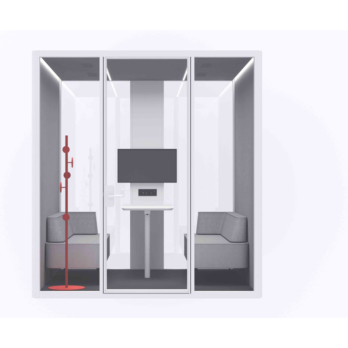 FocusHub - 2-4 Person Acoustic Phonebooth - Custom Colour (10 weeks lead time)