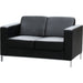 Milano 2 Seater Leather Lounge