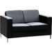 Milano 2 Seater Leather Lounge