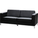 Milano 3 Seater Leather Lounge