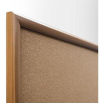 Oak Finish Frame Cork Pinboard