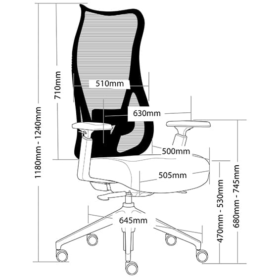 Phoenix Executive Mesh Chair