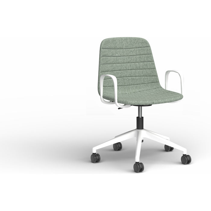 Sofia Chair with Gas Lift (with Tilt) Castor Base