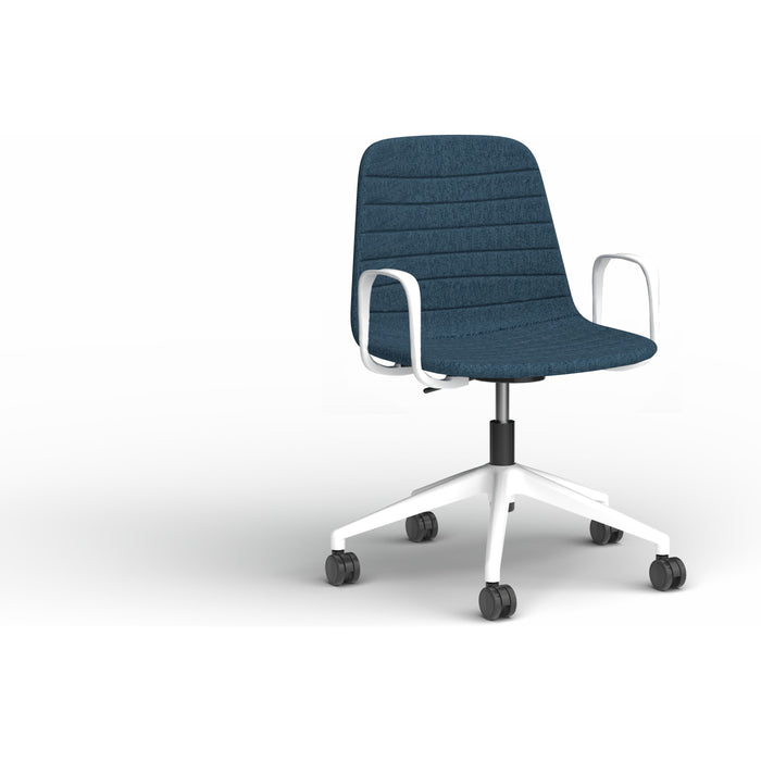 Sofia Chair with Gas Lift (with Tilt) Castor Base