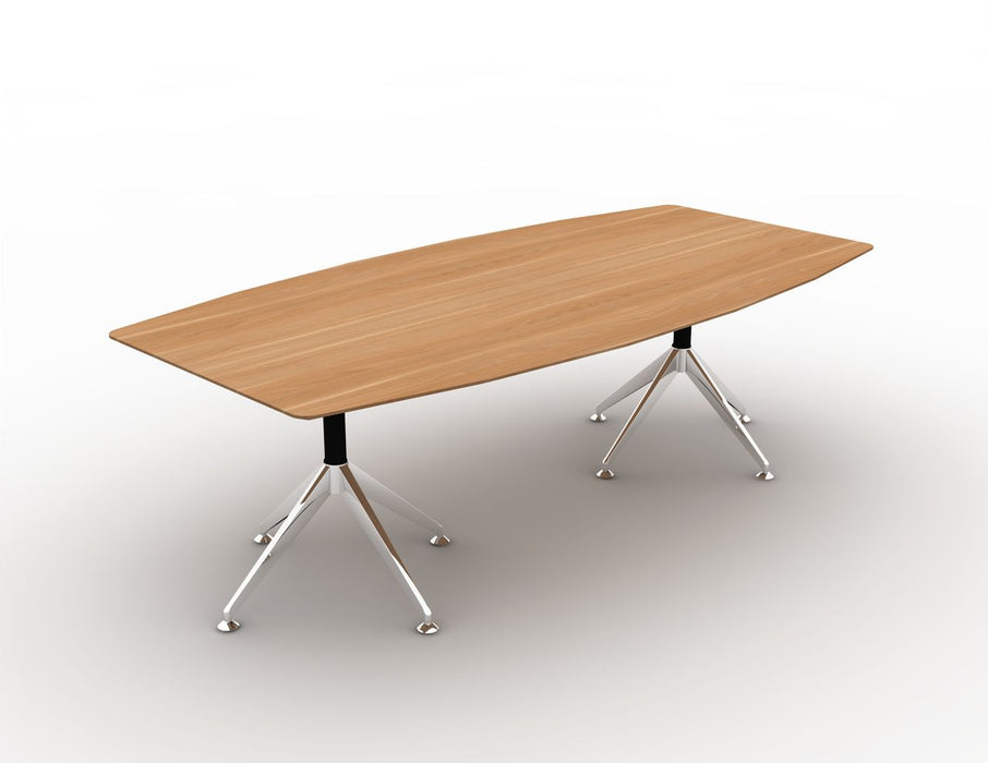 Virginia Walnut Potenza Boardroom Table (2400mm x 1200mm)