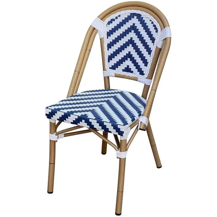 Blue best sale eiffel chair