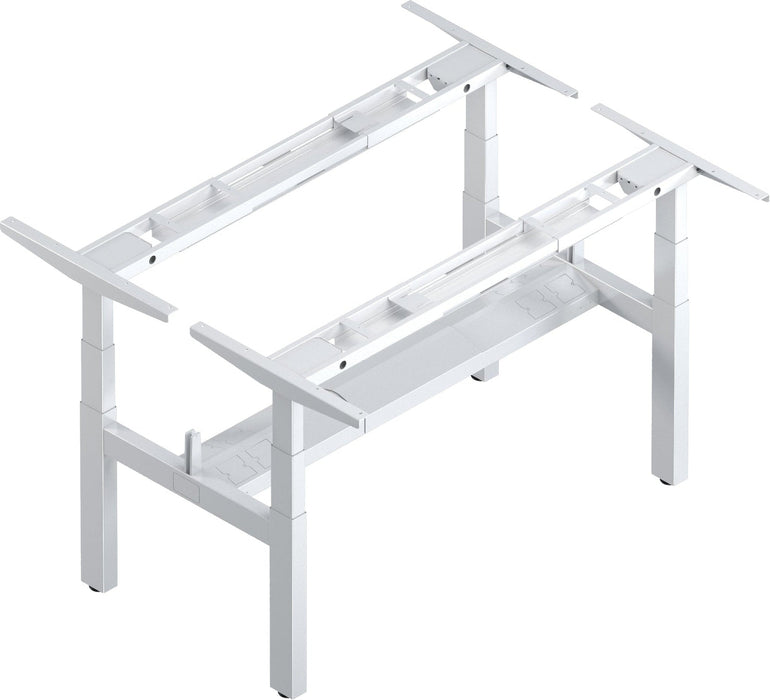 Auto Height Adjustable Twin Desk Frame - Double Motors