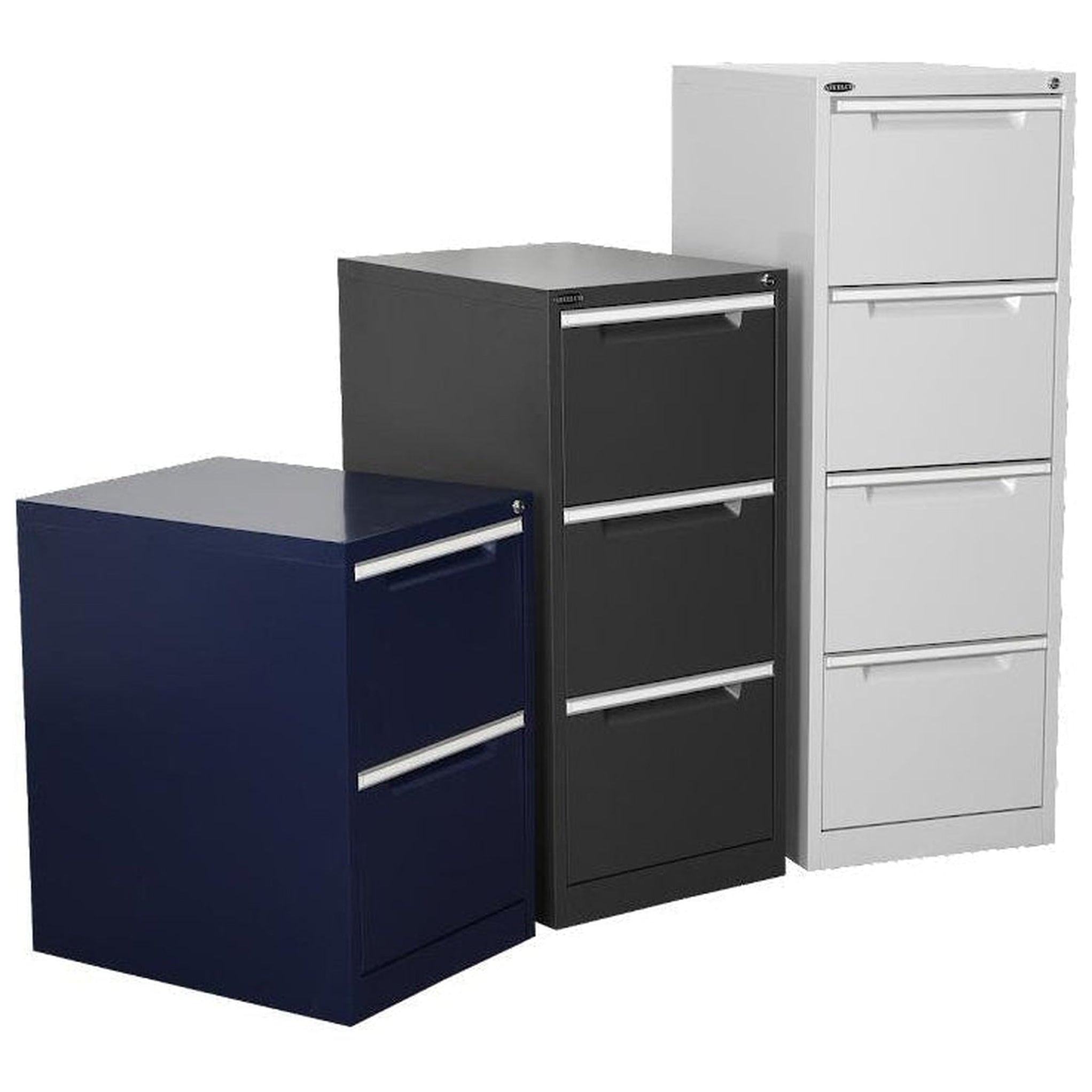 Steelco 4 Drawer Vertical Filing Cabinet