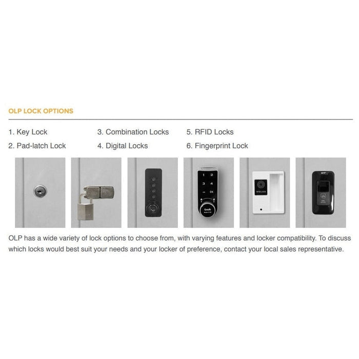 Steelco Flush 2 Door Locker