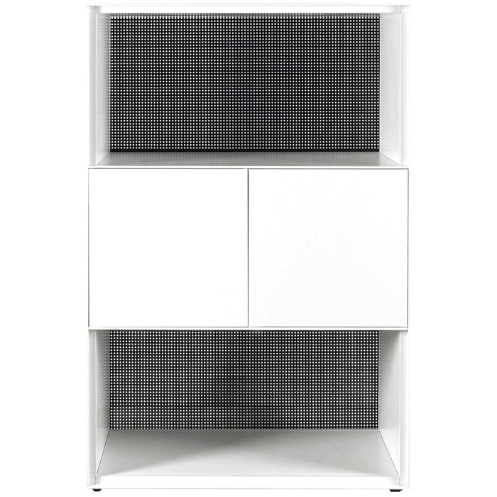 Steelco Modular Open Top/Bottom Shelf Cabinet